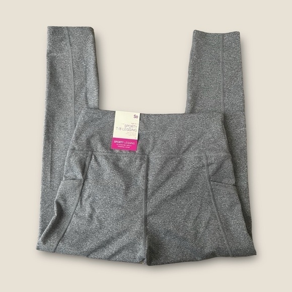 SO Pants - SO 7/8 Length grey Leggings, NWT